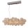 Suspension Table de salle à manger L : 80 cm Métal Verre fumé 8x G9