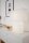 Lampe de table blanc papier métal hauteur 40 cm 2x E27