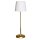Lampe de table Or Blanc 68,5 cm E27 M&eacute;tal Tissu Moderne