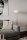 Lampadaire métal verre hauteur 150 cm en laiton blanc E27