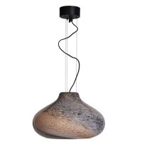 Lampe à suspendre verre L : 44,5 cm H : max. 140...