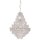 Lustre cristal métal L : 58 cm H : max. 120 cm 11x E14
