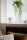 Lampe de table verre 30 cm de haut blanc marbré E27 look champignon