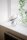 Lampe de table verre 30 cm de haut blanc marbré E27 look champignon