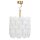 Lampe à suspendre verre métal Ø 50 cm H : max. 120 cm E27