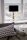Lampe de table noir chrome 69,5 cm de haut métal tissu E27