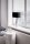 Lampe de table noir chrome 69,5 cm de haut métal tissu E27