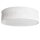Lampe de plafonnier D : 60 cm rond Moderne Blanc Métal Tissu E27
