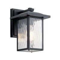 Applique extérieure aluminium verre E27 IP44...