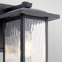 Applique extérieure aluminium verre E27 IP44...