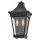 Applique extérieure Noir E14 IP44 H : 39,4 cm Aluminium Verre