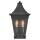 Applique extérieure Noir E14 IP44 H : 39,4 cm Aluminium Verre