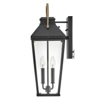 Applique extérieure verre aluminium E14 IP44...