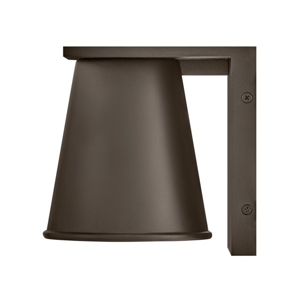 Applique murale extérieure Downlight LED GU10 IP44 15,4 cm de haut