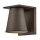 Applique murale extérieure Downlight LED GU10 IP44 15,4 cm de haut