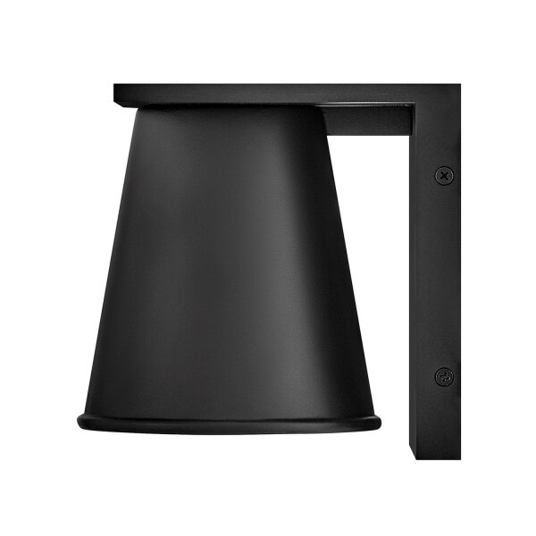 Downlight Terrasse Noir LED GU10 petit H : 15,4 cm