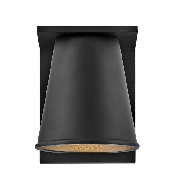 Downlight Terrasse Noir LED GU10 petit H : 15,4 cm