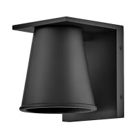Downlight Terrasse Noir LED GU10 petit H : 15,4 cm