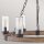 Lustre extérieur Ø 61 cm IP44 E14 Métal Verre Anneau