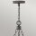 Lustre extérieur Ø 61 cm IP44 E14 Métal Verre Anneau