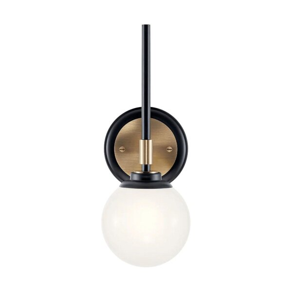 Lampe de salle de bain IP44 LED G9 34,8 cm de haut Métal Verre
