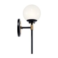Lampe de salle de bain IP44 LED G9 34,8 cm de haut...