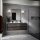Applique murale salle de bain Abat-jour sphérique H : 34,8 cm avec LED G9 3000K