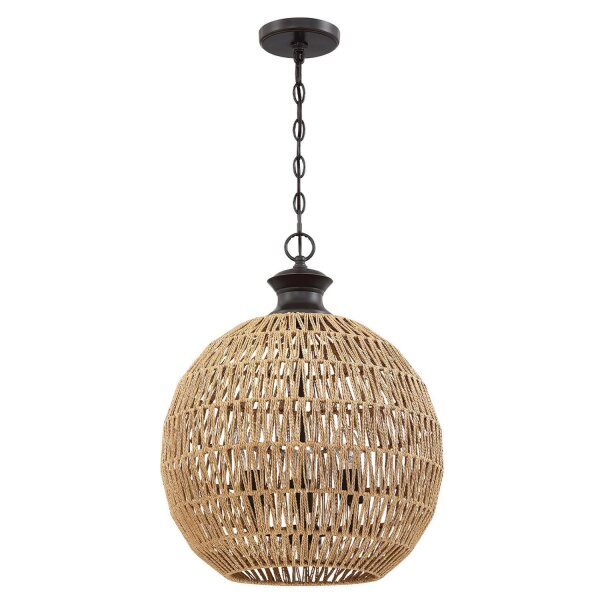 Suspension ronde Ø 46,5 cm H : max. 251,4 cm Cordon Abat-jour
