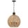 Suspension ronde Ø 46,5 cm H : max. 251,4 cm Cordon Abat-jour