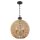 Suspension ronde Ø 46,5 cm H : max. 251,4 cm Cordon Abat-jour