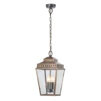 Suspension dextérieur FREDDIE laiton verre inoxydable