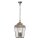 Suspension dext&eacute;rieur FREDDIE laiton verre inoxydable