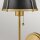 Applique avec interrupteur 40cm de haut E27 métal en laiton noir