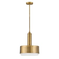 Lampe à suspendre métal verre D : 33 cm H :...