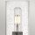 Applique métal verre hauteur 26,2 cm noir E27 GRACIA