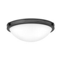 Lampe de plafonnier métal verre D : 34,6 cm rond...