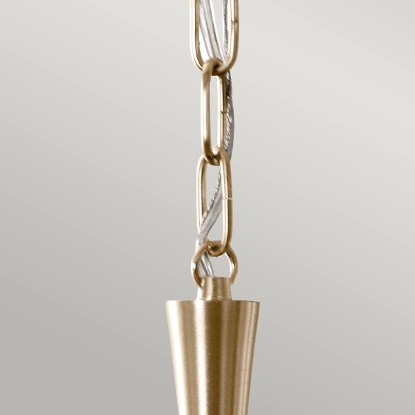 Lampe à suspendre métal E27 Ø 50,8 cm en bronze noir