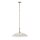 Suspension ronde Ø 50,8 cm métal E27 vintage blanc bronze