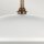 Suspension ronde Ø 50,8 cm métal E27 vintage blanc bronze