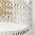 Lampe de plafonnier E27 cristal rond D : 30,5 cm en laiton antique