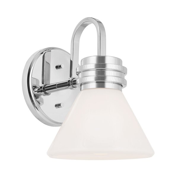 Applique salle de bain chrome avec LED G9 IP44 3000 K verre métal
