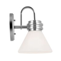 Applique salle de bain chrome avec LED G9 IP44 3000 K...