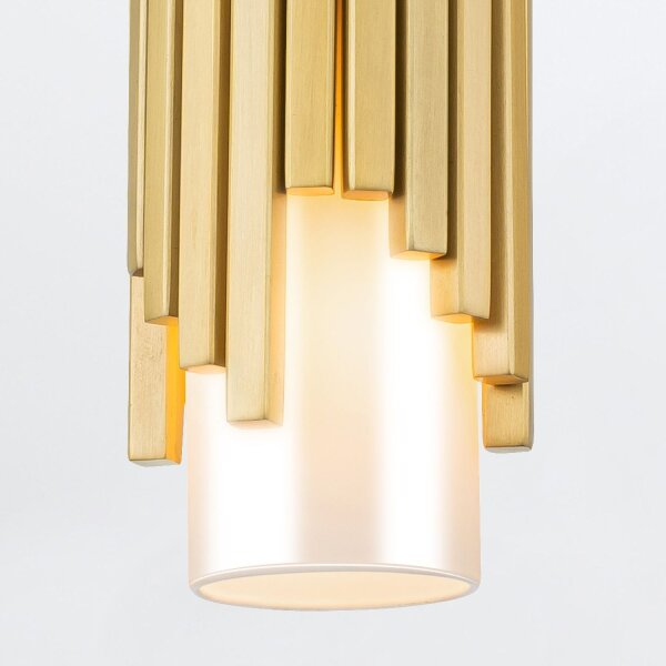 Plafonnier réglable Métal Verre Moderne H : max. 126,1 cm
