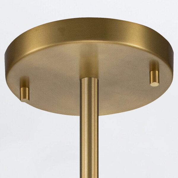 Plafonnier réglable Métal Verre Moderne H : max. 126,1 cm