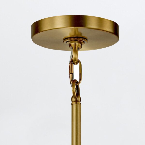 Lustre métal verre 83,8 cm large Moderne réglable