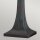 Lampe de table métal verre 63,1 cm style Tiffany Interrupteur à tirette