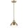 Lampe dintérieur 3 en 1 mur plafond suspension métal verre en bronze