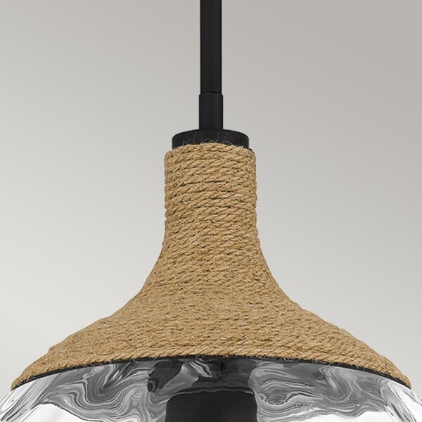 Lampe à suspendre verre Ø 30,2 cm H : max. 140,7 cm E27