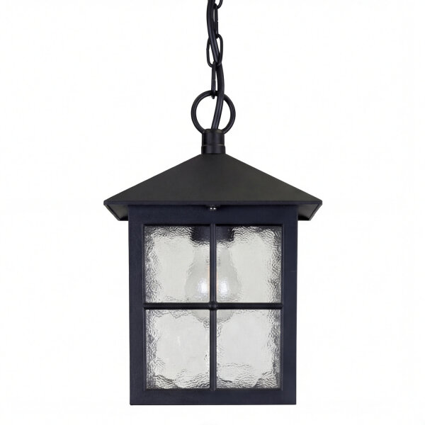 Lampe dextérieur suspendue Lanterne HAROLD IP43 Noir