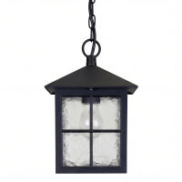 Lampe dextérieur suspendue Lanterne HAROLD IP43 Noir